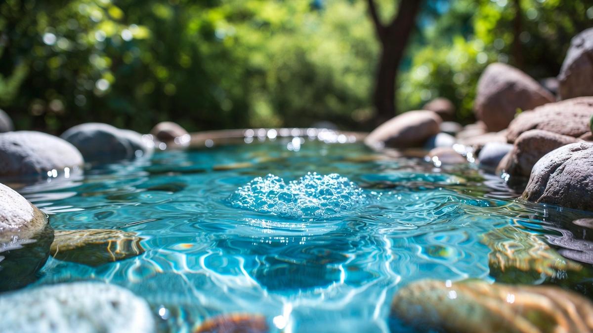 Living spring water for purification